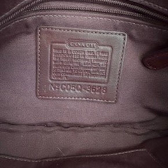 COACH Soho Mini Signature Bag - Lavender - Picture 8 of 9